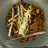 Truffle stir-fried Jja jang myeon 트러플 볶음 짜장며ㄴ  at Alt.a in Seoul