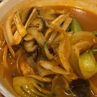 Spicy mushroom Jjamppongbap 매운 버섯 짬뽕바ㅂ  at Alt.a in Seoul