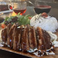Tonkatsu Rice  at The Plant Lab in Los Angeles