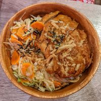 Crispy chicken teriyaki (8/10) at The Plant Lab in Los Angeles