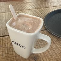 Xs dark chocolate spoon drink   at Chocolate Company Cafe in Amsterdam