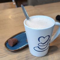 Vegan warme choco at The Blue Heart Brew - Chocolate Company Cafe in Delft