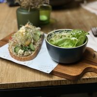 Baba Ganoush Toast  at Earth House Restaurant And Wine Bar in Bangkok