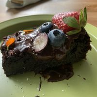 Chocolate cake    at Earth House Restaurant And Wine Bar in Bangkok