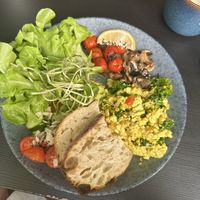 Breakfast scramble 😋  at Earth House Restaurant And Wine Bar in Bangkok