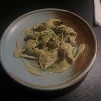 Tortellini with mushrooms   at Earth House Restaurant And Wine Bar in Bangkok