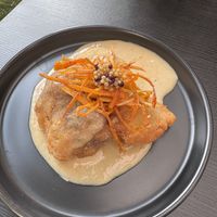 Egg plant miso   at Earth House Restaurant And Wine Bar in Bangkok