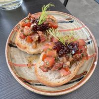Bruschetta   at Earth House Restaurant And Wine Bar in Bangkok