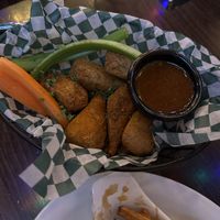 Vegan wings   at Leopold's Tavern in Victoria