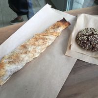 Chocolate cookie and tofu wrap at Sunmoon - Alabin in Sofia