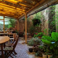 rear patio at Sunmoon - Alabin in Sofia