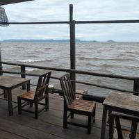 Sea view at Arts Cafe in Kep