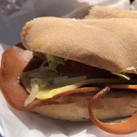 Sandwich was so good!  at Casita Vegana SF in San Francisco