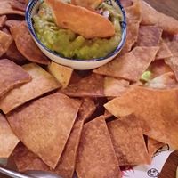 Guacamole and nachos at La Taqueria in Belgrade