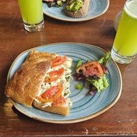 Focaccia at Cappuccino Cafe in Cusco