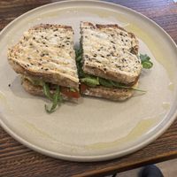 Avo toast  at Milenaria Café in Lima