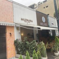 Front  at Milenaria Café in Lima