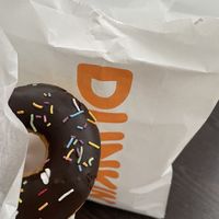 Rainbow Chocolate  at Dunkin' in Leipzig