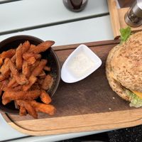 Sweet potato fries  at Balzac Burger in Tours