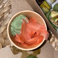 Wasabi and Ginger  at Vegamaki Sushi Bar in Porto