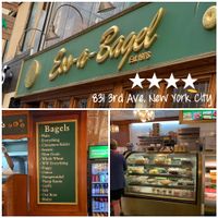 Bagels were SO good! at Ess a Bagel - 3rd Ave in New York City