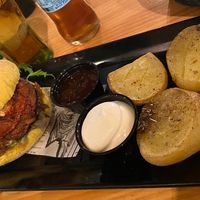 Veganburger   at El Ojopatio in Malaga