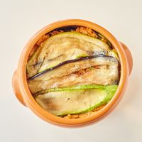 Vegan Lasagna at Green To Go in Montevideo