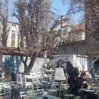 Outside sitting area at Smokvica - Molerova in Belgrade
