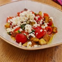 Cyprus salad at Smokvica - Molerova in Belgrade