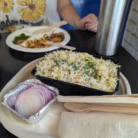 Vegan biryani at Sadak Chaap - Khar in Mumbai