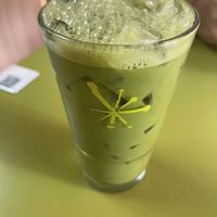 matcha with almond milk (I was reassured it’s vegan, but I wasn’t 100% comfortable with the tone. Double check again before ordering! I will next time.)   at Snooze in San Diego