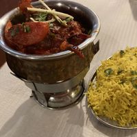 Aloo Gobi + Rice   at Holi Diwali in Sagres