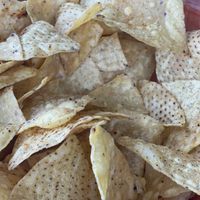 House made chips- gf, v, and DELISH!  at Federales Denver in Denver