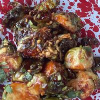 Brussels Sprouts made vegan  at Federales Denver in Denver