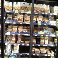 Large selection of vegan meals and desserts. at Biomonde Cachan in Cachan