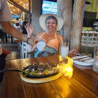 I love this place!  at Ocean's Isla in Isla Mujeres