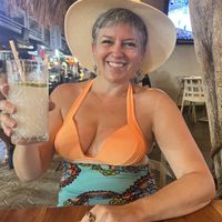 Cheers!  at Ocean's Isla in Isla Mujeres