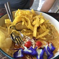 Kao Soi   at Shambhala in Koh Phayam