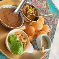 Special. Pani Puri. So good at Shambhala in Koh Phayam