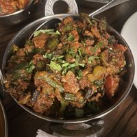 This okra dish was a hit!  at Khaab in Bexley