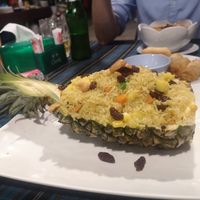 Pineapple rice - no egg #Veganuary at KoDam Kitchen in Ao Nang