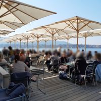 Terrace at Fischerstube Zürihorn in Zurich