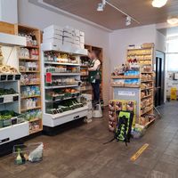 Interior at Reformhaus Vier Linden in Zurich