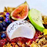 Pannacotta  at Green St Cafe in Morley