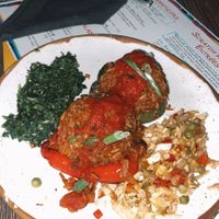 stuffed peppers   at Universal Studios - Bob Marley-A Tribute to Freedom in Orlando