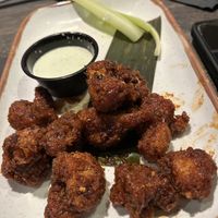 Cauliflower wings- this is a MUST order   at Universal Studios - Bob Marley-A Tribute to Freedom in Orlando