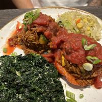 Stuffed peppers, extremely salty  at Universal Studios - Bob Marley-A Tribute to Freedom in Orlando