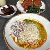 Curried chickpeas. Highly recommend  at Universal Studios - Bob Marley-A Tribute to Freedom in Orlando