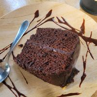 tarta de chocolate at La Civeta & el Elefante - Café in Medellin