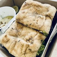 Sandwich vegano  at La Civeta & el Elefante - Café in Medellin